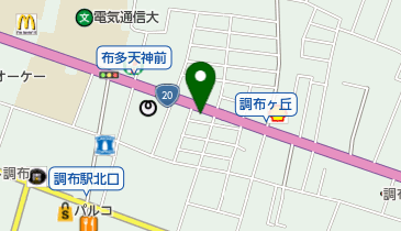 modernJapaneseスタボンの地図画像