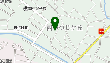 調布市役所 金子地域福祉センターの地図画像