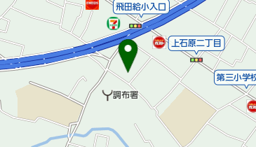 調布市役所 西部地域福祉センターの地図画像