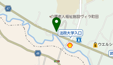 大戸公会堂の地図画像