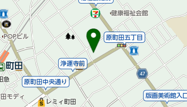きものレディ着付学院町田校の地図画像