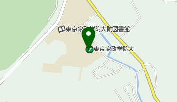 東京家政学院大学 町田校舎・大学・大学院の地図画像