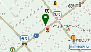 珈琲屋ビーンズ町田店の地図画像