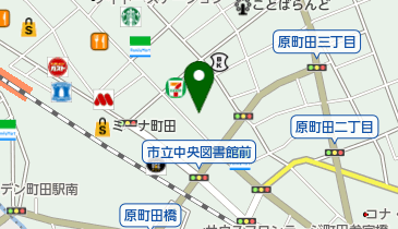 町田商工会議所の地図画像