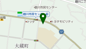 東都生活協同組合町田センターの地図画像