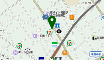 クロロフイル町田美顔教室の地図画像