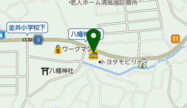 トヨタモビリティ東京株式会社 町田金井店の地図画像