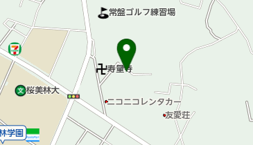 寿量寺の地図画像