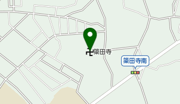 簗田寺の地図画像