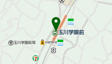 小田急フローリスト 玉川学園店の地図画像