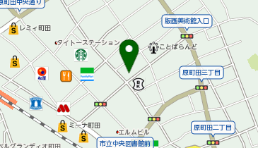 石乃家町田支店の地図画像