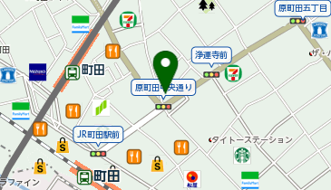 ザ・サンラウンジ町田店の地図画像