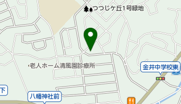 美容室HIMAWARIの地図画像