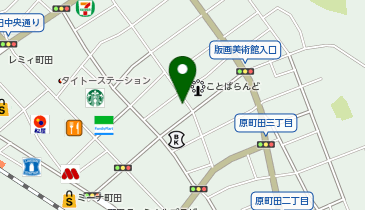 アライ理容館の地図画像