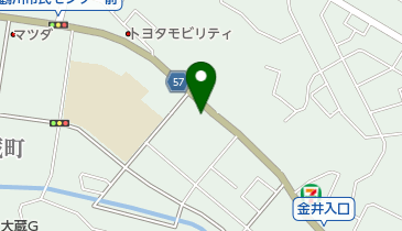 M2ヘアーサロンの地図画像