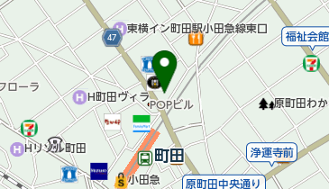 都市再生機構(独立行政法人) 東日本賃貸住宅本部 UR町田営業センターの地図画像