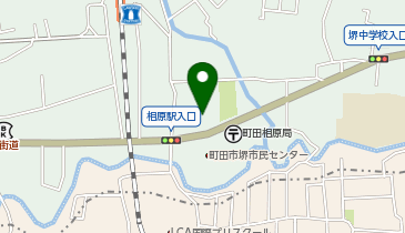 町田市役所 堺市民センターの地図画像