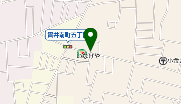 貫井電業社の地図画像
