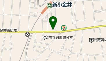 ダイエークリーニングの地図画像