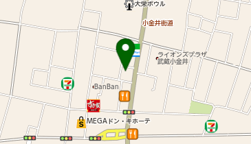 スタイリッシュカール武蔵小金井の地図画像