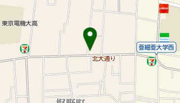 トヨタ西東京カローラ株式会社小金井店の地図画像