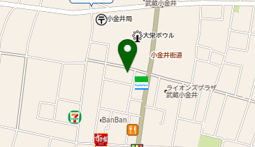 三井のリフォーム小金井店の地図画像