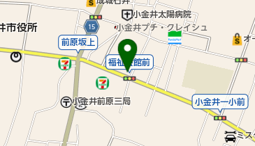 明治安田生命小金井営業所の地図画像