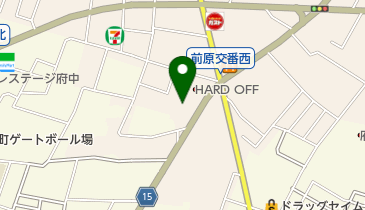 あんずケアプランセンター小金井の地図画像