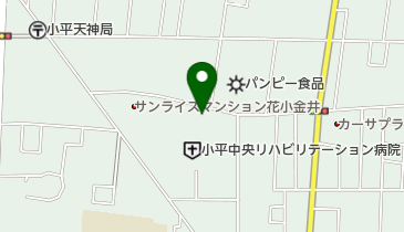 森田クリーニング店の地図画像