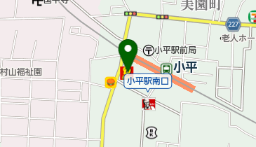 サンメリー小平店の地図画像