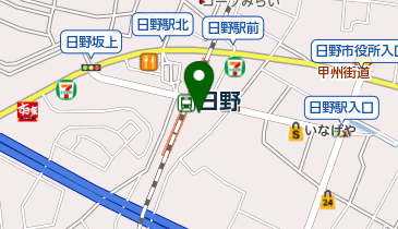 多摩整骨院 JR日野院の地図画像