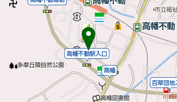 多摩整骨院 高幡不動院の地図画像