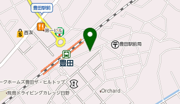 電化ショップタカノの地図画像