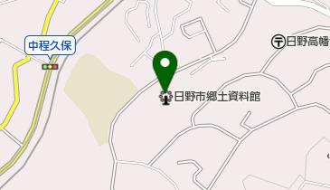 日野市 中央公民館 高幡台分室の地図画像
