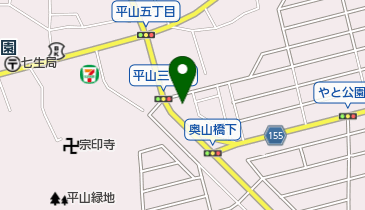日野市 七生台地区センターの地図画像
