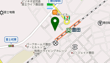 日野市 勤労青年会館の地図画像