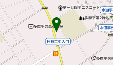 ビューティあかのの地図画像