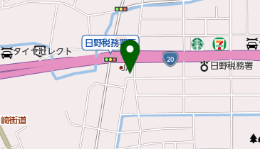 東京南農協 日野支店の地図画像