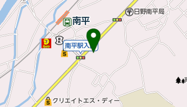 秀勇自動車の地図画像