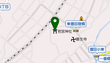 若宮神社の地図画像