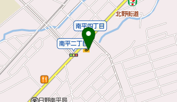 ニコニコキッチン日野店の地図画像