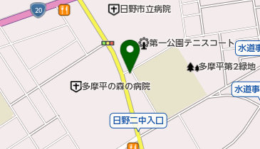 ピザハット東八王子店の地図画像