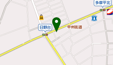 小柳ペイント株式会社八王子支店の地図画像