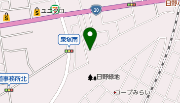 橋本はりきゅう治療院の地図画像