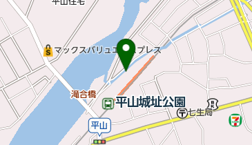 美容室乙姫の地図画像