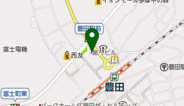ビューティ・タムラ 豊田店の地図画像