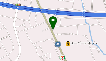 美容室ぱぁるの地図画像