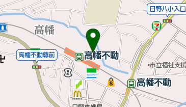 開運亭の地図画像