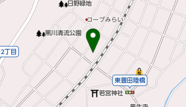 新タカラ理容所の地図画像