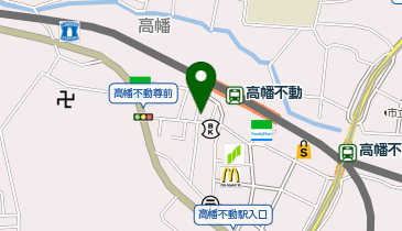 ヘアーサロンタカハタの地図画像